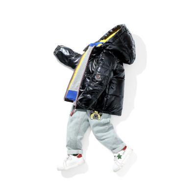 China Winter Warm Keeping Children's White Duck Down Jacket Coat Warm Children's Hooded Down Jacket for sale