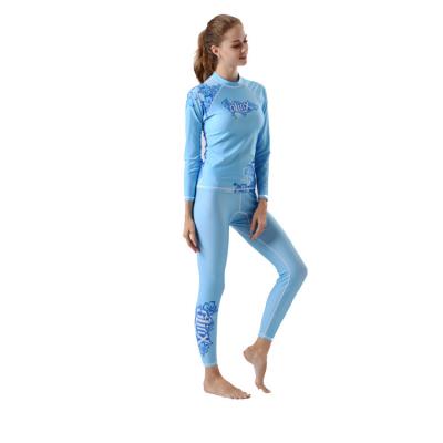 China Exclusive Antibacterial Diving Sleeve Long Sleeve Surfsuit Beach Sun Proof Sun Proof Clothing Quick Dry Suit Womens for sale