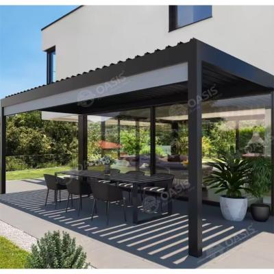 Chine Pergola en aluminium moteurisée pour maisons particulières à vendre