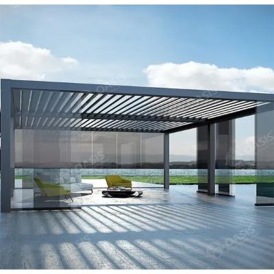 China 6063 Aluminiumverbundene Pergola an Haus befestigt Rostbeständig Fäulnisbeständig zu verkaufen