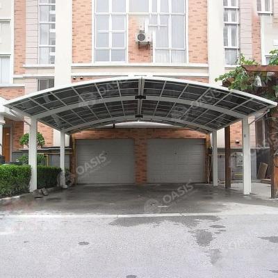 China Aluminum Frame Car Sun Shade Carport , Free Standing Aluminum Carport For House for sale