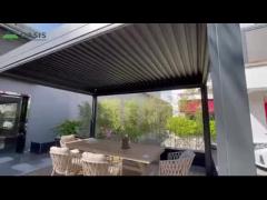 Louver blade pergola 5