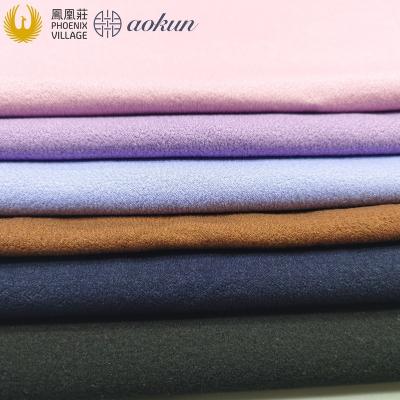 China Stretch Fashion Style Good Shape Viscose Fabric Polyester Nylon Spandex Spandex Casual Fabric for sale