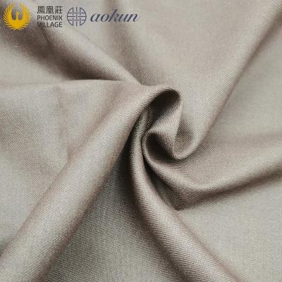 China Phoenix Village Hot Selling Top Dyed Polyester Rayon Spandex Fabric Woven High Quality Stretch Viscous Fabric For Suit And Pant for sale