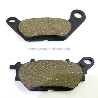 China Carbon Fiber Brake Pad Motorcycle Brake Disc Ceramic Durable Quiet Brake Pad for sale