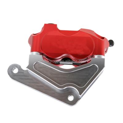 China CNC Aluminum Alloy DIO Brake Caliper Bracket Modify Accessories For Scooter for sale