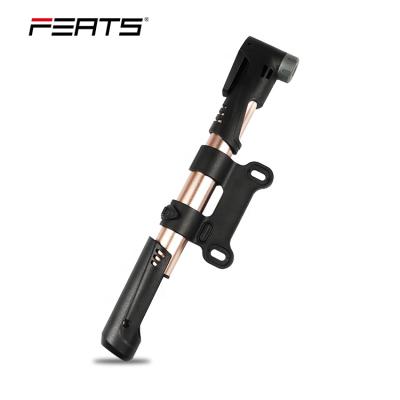 China Come with Portable Mini Bicycle Pump Max Mount 130 PSI Fits Presta and Schrader, Road Mountain Bikes, E-scooter, Ball for sale