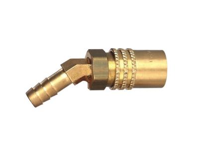 China Moldmate Series Angled Hose Barb Coupler 1/4