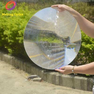 Cina Lente di Fresnel materiale di forma rotonda di pmma del diametro 600mm grande, lente di Fresnel di pmma, lente di Fresnel del punto per il concentratore solare in vendita