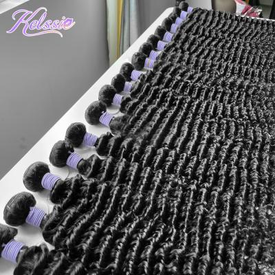 China Loosen 2019 Hot Wave Weave Natural Mink Peruvian Cuticle Aligned Hair Virgin Hair For Women Water Wave Hair for sale