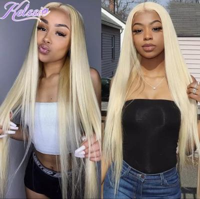 China Silky Straight 613 Bundles Brazilian Unprocessed Honey Blonde Human Hair Bundles Remy Hair Straight Wave 613 Blonde Hair Extension for sale