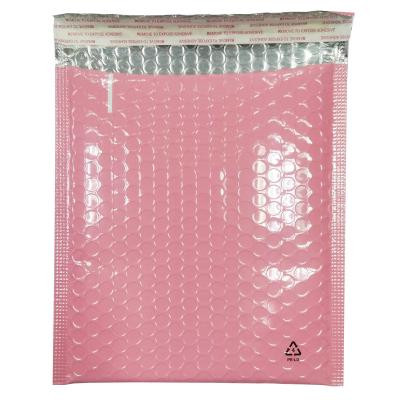 China Pink Custom Mailer Recyclable Bubble Bag Hot Selling Mailing Packaging Packaging for sale