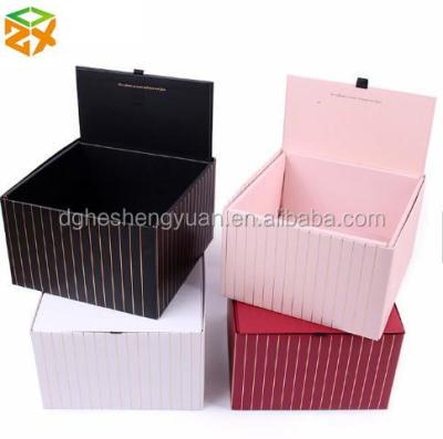 China Handmade Luxury Fancy Wedding Flower Box Packaging Gift Box for sale