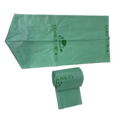 China 100% Bio Eco-Friendly Degradable Plastic Compostable Garbage Bag Wholesale Recyclable for sale