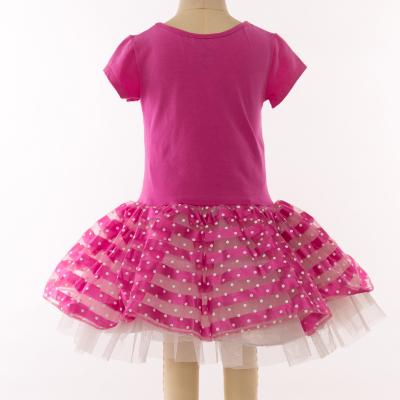 China wholesale Anti-wrinkle Finalz fashion girls dresses gauze dots tutu skirt for sale