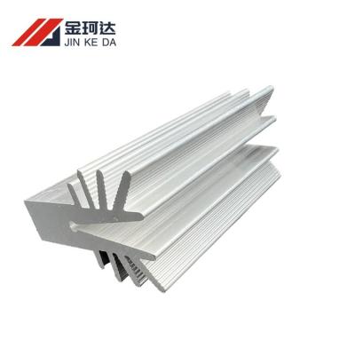 China 6063 Aluminum CNC Machined Heat Sinks Anodized Finish for LED for sale