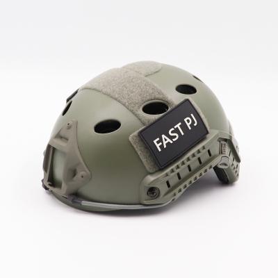 China Outdoor Sports Cs War Game Safety Personal Protective Helmet Sports Personal Protective Helmet Outdoor ABS PJ Tactical Fast Helmet for sale