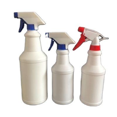 中国 500ml 1000ml Pe Plastic Trigger Spray Bottle White High Density Polyethylene  32oz 販売のため