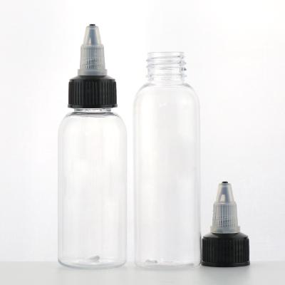 Cina Essential Serum Squeeze Dropper Bottle Polyethylene Terephthalate Plastic 30ml With Twist Top Cap in vendita