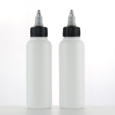 China Clear Round Squeeze Dropper Bottle Polyethylene Plastic 4oz 10ml For E Vape Oil à venda