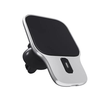 China Qi Wireless Charger Holder Car Mount Phone Holder Outdoor Moving Fast Charging Magnetic Wireless Charger for sale