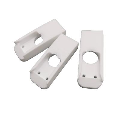 China Heavy Duty Corrosion Resistance PTFE Custom Corrosion Resistant White Plastic Special Shaped Parts for sale