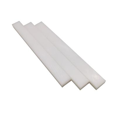 China UHMWPE China supply high quality and durable white UHMWPE plastic strips for sale