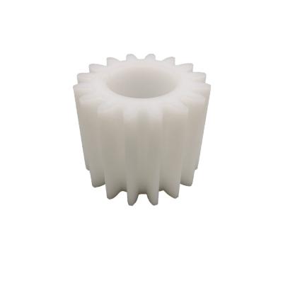 China UHMWPE Accept Customized Wear Resistant And Impact Resistant White Plastic UHMWPE Gears for sale