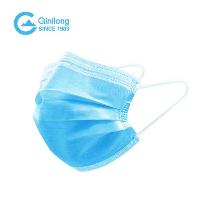 China Comfortable Fit Amazon Best Sell 3 Ply Disposable Mask Respirator Breathing Mask for sale