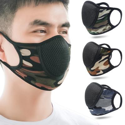 China Sport maska ​​sunscreen dust fashion mascherina cotton twill outdoor cycling face cover adjustable for sale