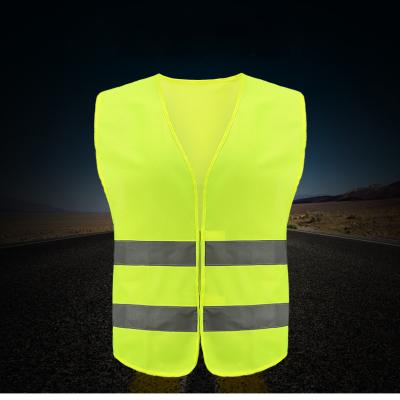 China High Visibility Reflect Custom Safety Vest OEM ODM Night Bike Mesh Running Vest Yellow Low Price Logo Safety Vest Reflective Clothing for sale