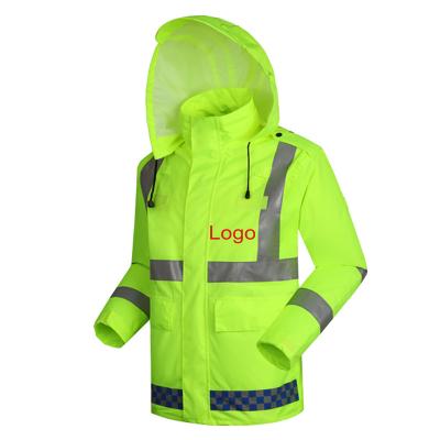 China Professional Water Proof Factory OEM ODM Customized Reflect Safety Vest High Strength Reflect Safety Jacket Clothing Pant Set for sale