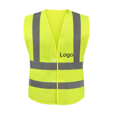 China High Manufacturing Strength Visible Customized Mesh Mens Hi YELLOW Safety Vest Reflective Workwear Reflect Safety Clothing for sale