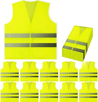 China Best Price Low Price China Logo OEM ODM Custom Multi Night High Quality Construction RTS Color Visibility Running Bike Mesh Safety High Reflective Vest for sale