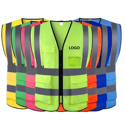 China High Obvious Best Price Factory Direct Low Price In Stock RTS Fast Delivery Safety Reflective Vest Customized Multi Pocket Reflect Vest for sale