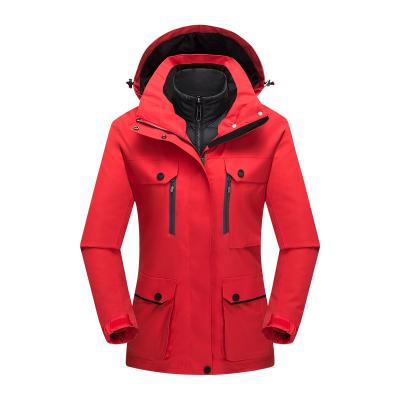 China New Whole Sale Ski Jacket Women Waterproof Windproof Thick Warm Thick 2 Skiing Snowboard In The Snow Female Suit Outdoor Wear 1Jacket for sale