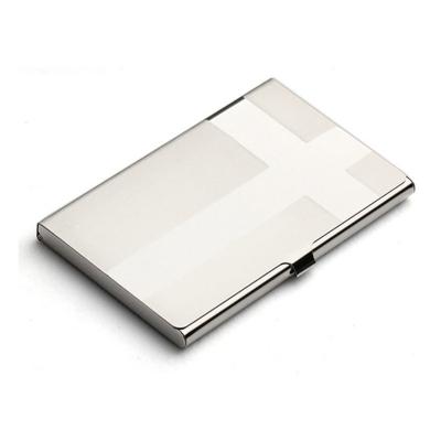 China Normcore/Minimalist Aluminum Business Card Holder Card Storage Case Hot Selling Waterproof Rated Folder With Card Holder for sale