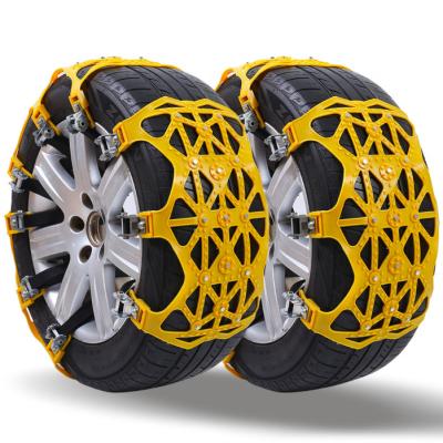 China Cheap Anti Slip Chain New Design Winter Anti Skid Car Snow Chain For Car Tires for sale