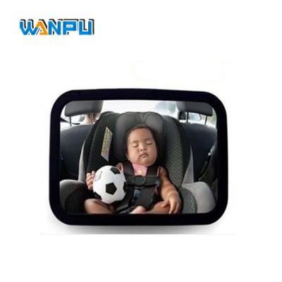 China Feel free to see Baby's Dynamic State Custom Universal Adjustable Acrylic Safety 29*19cm Car Backseat Baby Mirror for sale