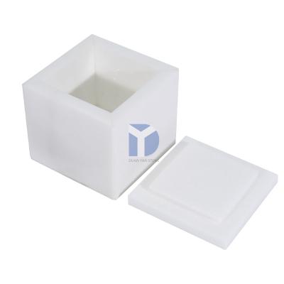 China Home.Restaurant.Bar.Hotel.Wedding. Super Markets Promotion Natural Marquina Marble Box 10cm Square White Marble Box With Lid for sale