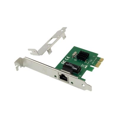 China New Server REALTEK RTL8111G Chipset Single Port PCIe X1 Gigabit Ethernet Network Card for sale