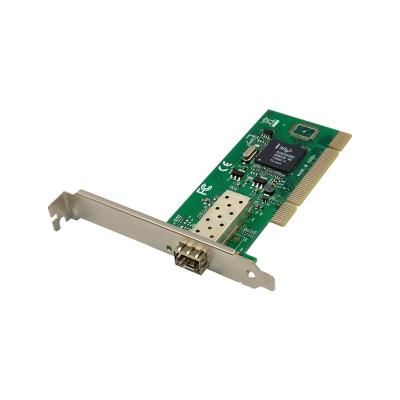 China LAPTOP Intel 82545EM 1000M Single Port PCI Fiber Server Network Card for sale