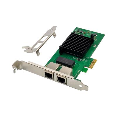 China LAPTOP ST7259 PCIE Intel NH82580DB 1000M Dual Port Gigabit LAPTOP Server Network Card for sale