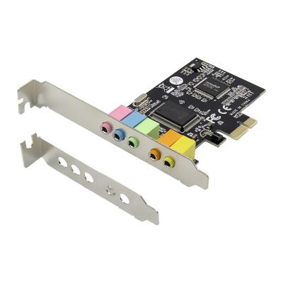 China SUNWEIT Hot Vendor PCIe 5.1 Sound Card cmi8738 desktop pcie 6ch ST17 for sale