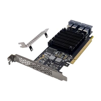 China PCIe SSD Expansion Device PEX8747 8-Port SFF8643 Adapter 32GB/s PCIe NVMe SSD for sale