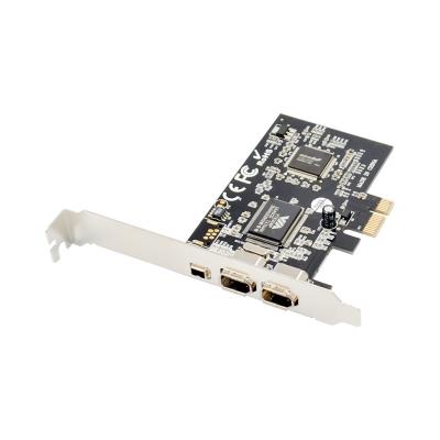 China FIRE CABLE ST21 PCI-E CARD IEEE 1394 FIRE CABLE CONTROLLER CARD 2+1 3 LEFT for sale