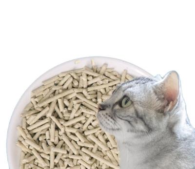 Κίνα Sustainable Plant Natural Tofu Cat Litter Sand Clumping Cat Dust Free Premium Garbage προς πώληση