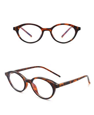 China Oval Frame Anti Blue Light Glass TR Eyes Comfortable Computer Blue Ray Eye Protection Glasses For Women for sale