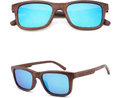 China Wholesale Fashion Sunglasses China Skateboard Wood + Metal Aluminum Frame Polarized Sun Glasses Sunglasses for sale