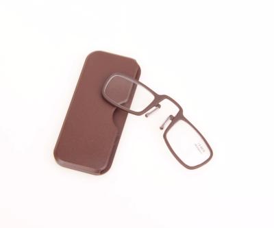 China TR90 Pocket Slim Mini Armless Reading Glasses Blue Reading Glasses for sale